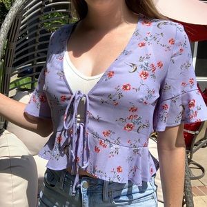Purple Blouse